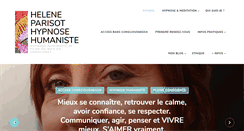 Desktop Screenshot of hypno-therapie-humaniste-paris.fr